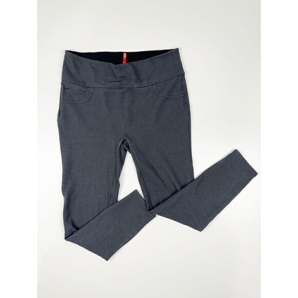 Spanx Womens Grey Size 1X Pull-On Jean-ish Ankle Legging Indigo 20146P - Picture 1 of 5